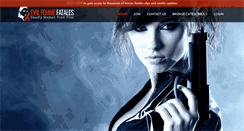 Desktop Screenshot of evilfemmefatales.com